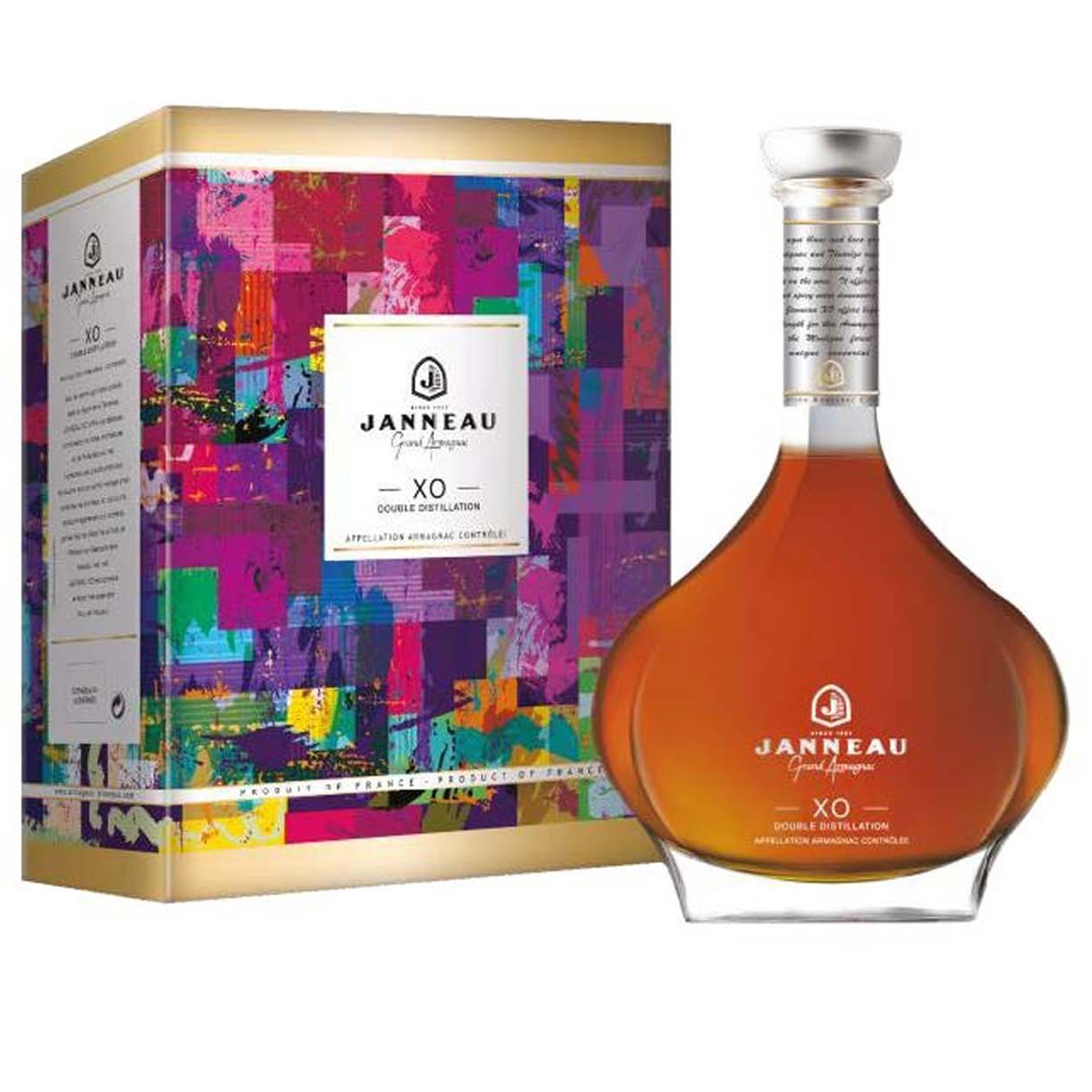 GRAND ARMAGNAC JANNEAU (70CL, 40.0% Vol.)- decanter