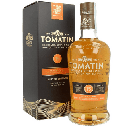 TOMATIN 15 YO MOSCATEL (70CL, 46.0% Vol.)