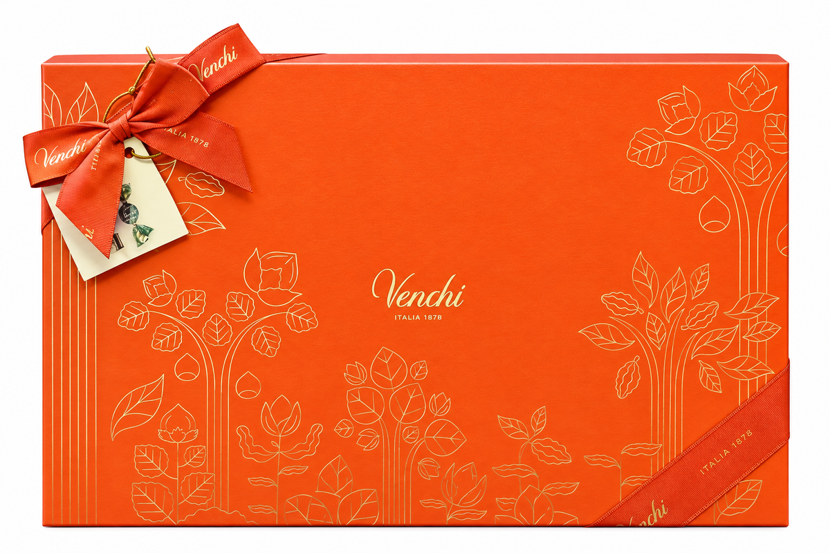 VENCHI Confezione Regalo Barocco Cioccolatini Assortiti 230 g