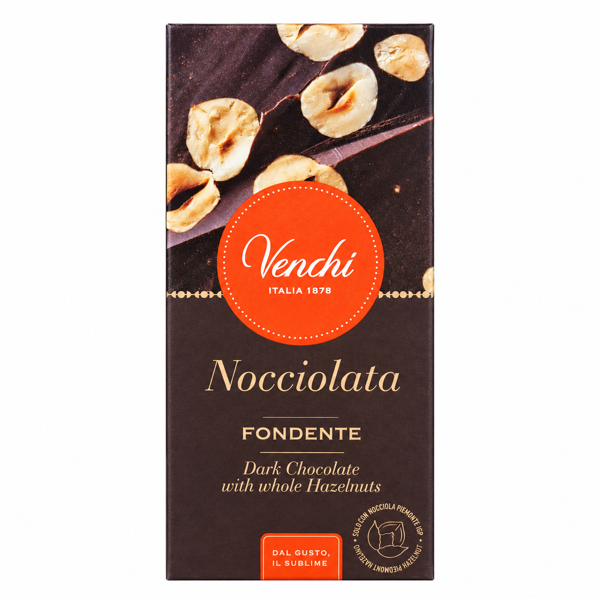 VENCHI Tavoletta Nocciolata Fondente 60% 95 g