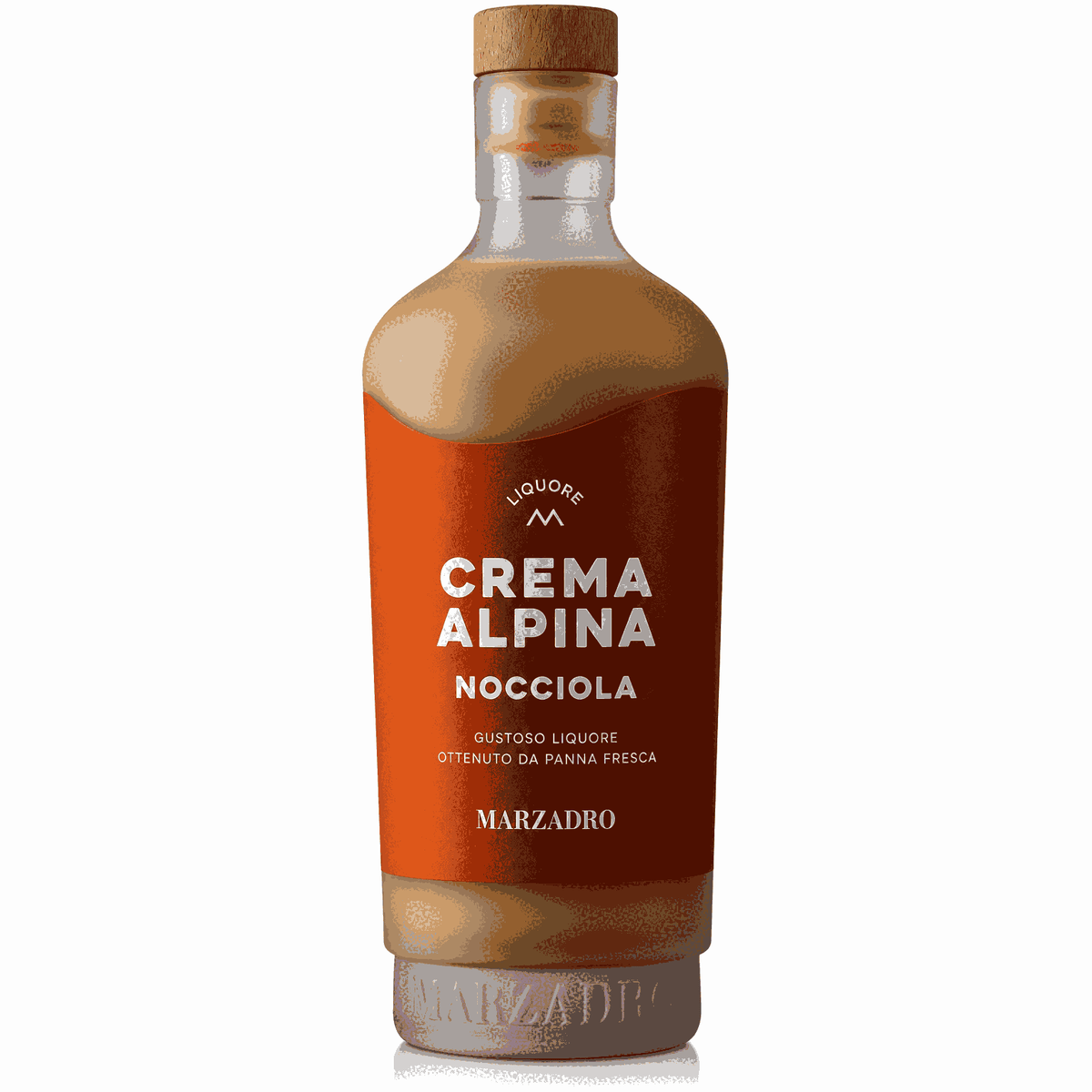 DISTILLERIA MARZADRO – CREMA ALPINA ALLA NOCCIOLA (70 CL, 17% Vol.)