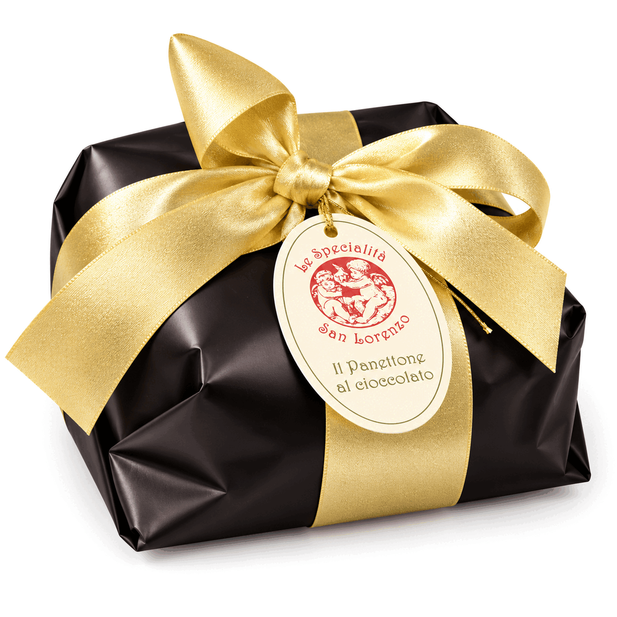Maina Panettone San Lorenzo Cioccolato 1 kg incarto carta - foto prodotto