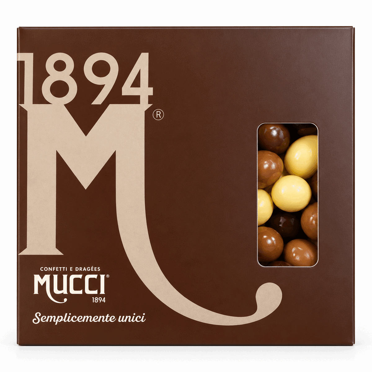 MUCCI GIOVANNI Dragées Mandorle di Toritto e Nocciole Piemonte IGP Assortiti - Scatola 1 kg