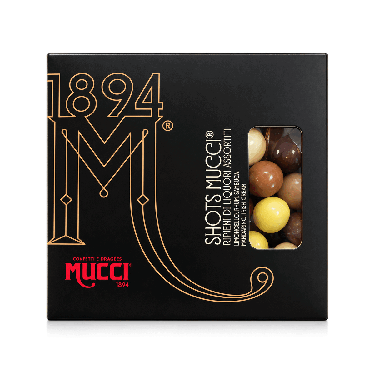 MUCCI GIOVANNI Shots Mucci Classic Liquori Assortiti - Scatola 500 g