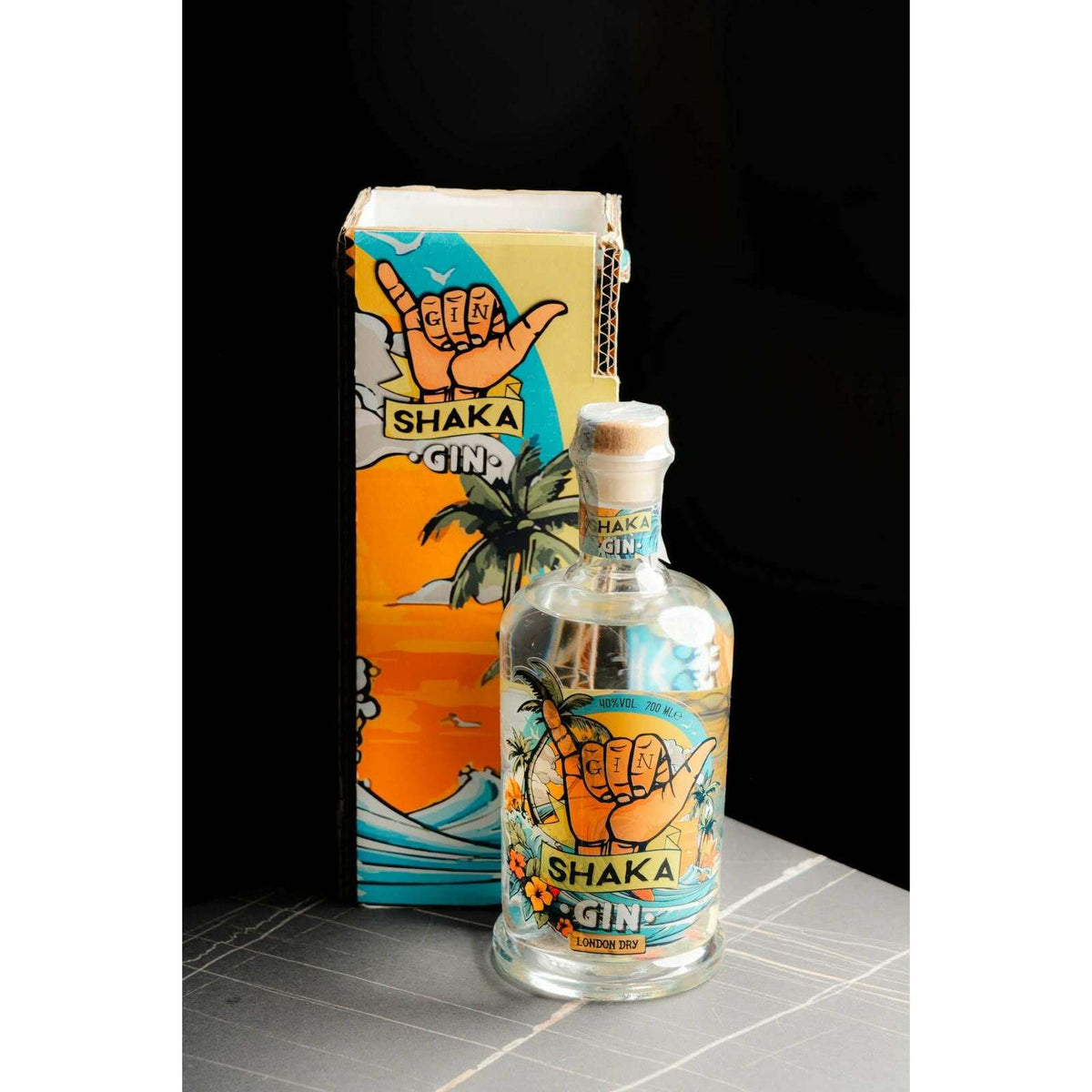 GIN SHAKA LONDON DRY (70CL, 40.0% Vol.)