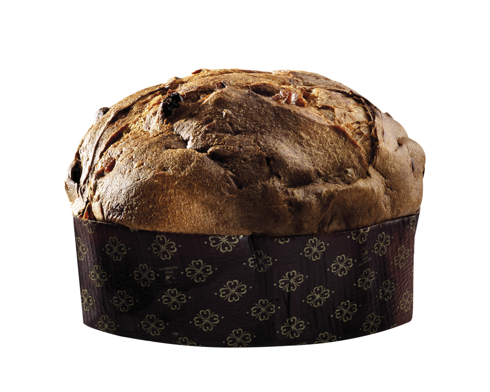 Pasticceria Filippi PANETTONE CON PESCA CANDITA E AMARETTI 1kg