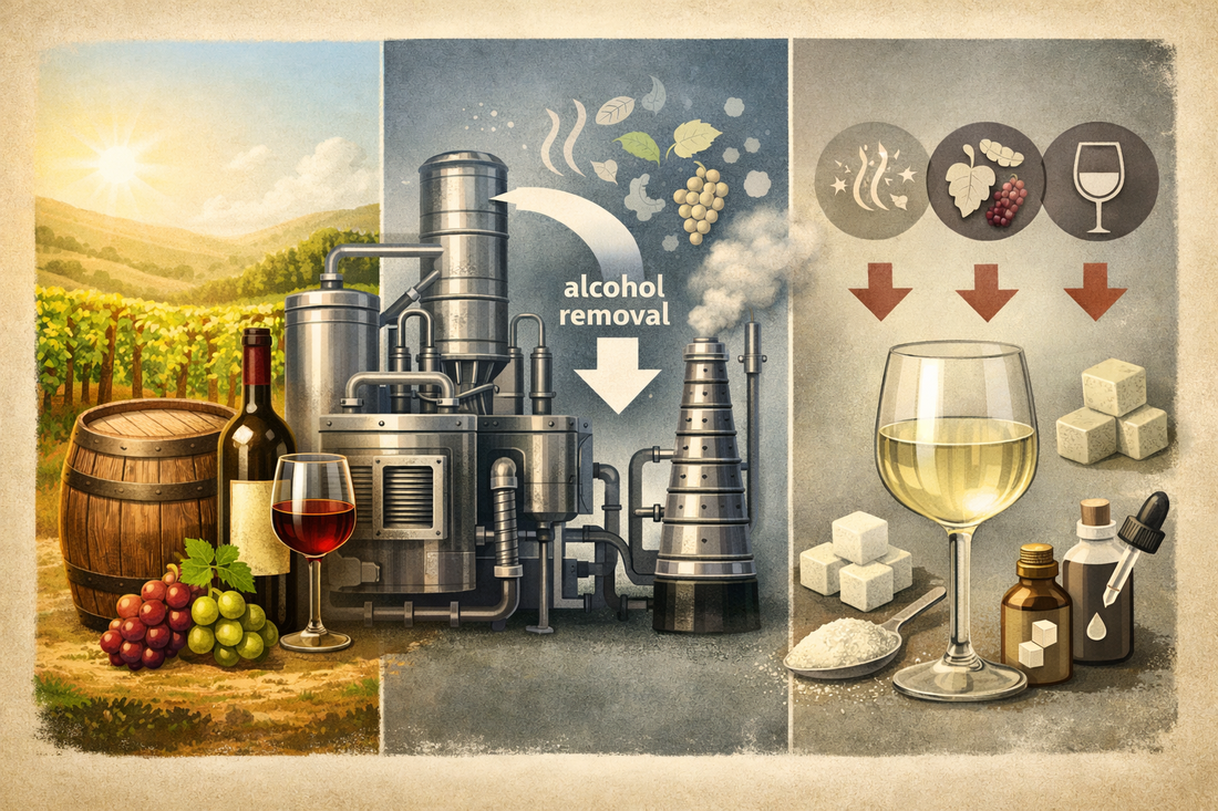 Vino dealcolato: come viene prodotto davvero e perché non è sempre più salutare