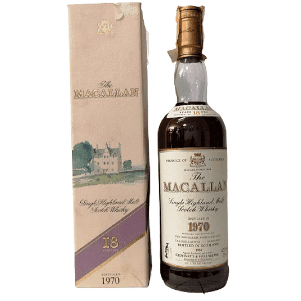 Macallan 18 år gammel 1970 (70CL, 43% Vol.)