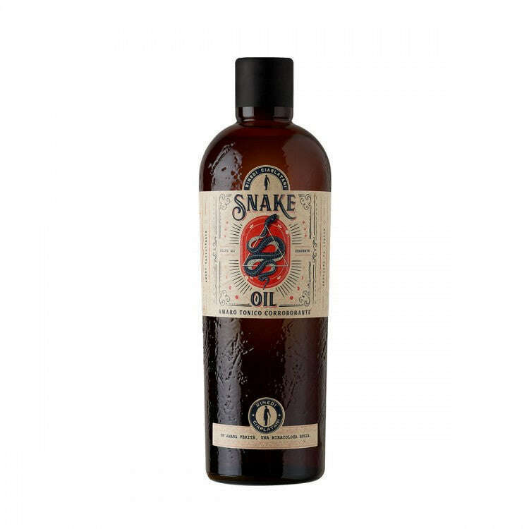 RIMEDI CIARLATANI RAMBALDI SNAKE OIL – AMARO TONICO CORROBORANTE (70CL, 37.3% Vol.)