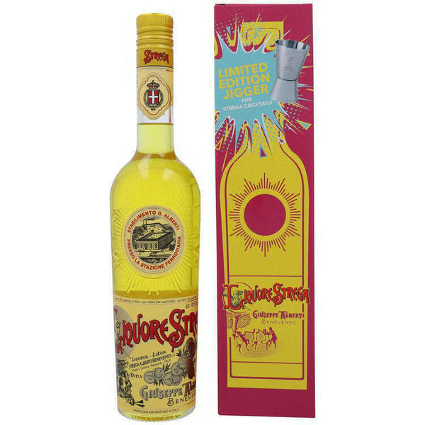 Strega alberti liqueur Limited Edition Jigger (0.7L, 40% Vol.)