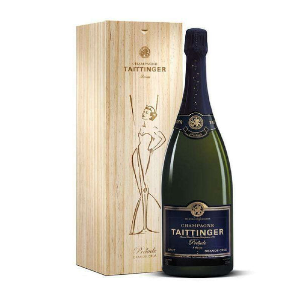 Champagne Brut "Prélude Grands Crus" - Taittinger (MAGNUM 1,5 LT) - dřevěné pouzdro