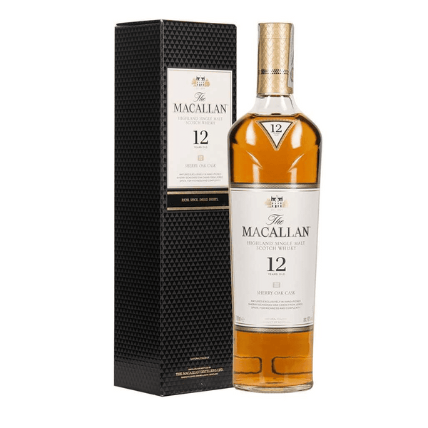Macallan 12 Y.O. Sherry Oak Fad (70CL, 40,0% Vol.)