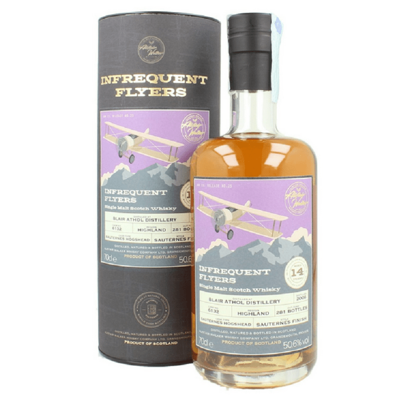 Infrequent Flyers Blair Athol Distillery cask 6132 - 14 YO - 50,6%