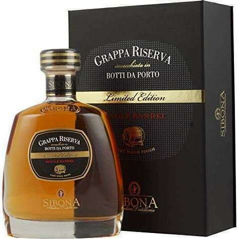 GRAPPA RISERVA SIBONA LIMITED EDITION SINGLE BAREL BOTTI DA PORTO (70CL, 44.0% Vol.)