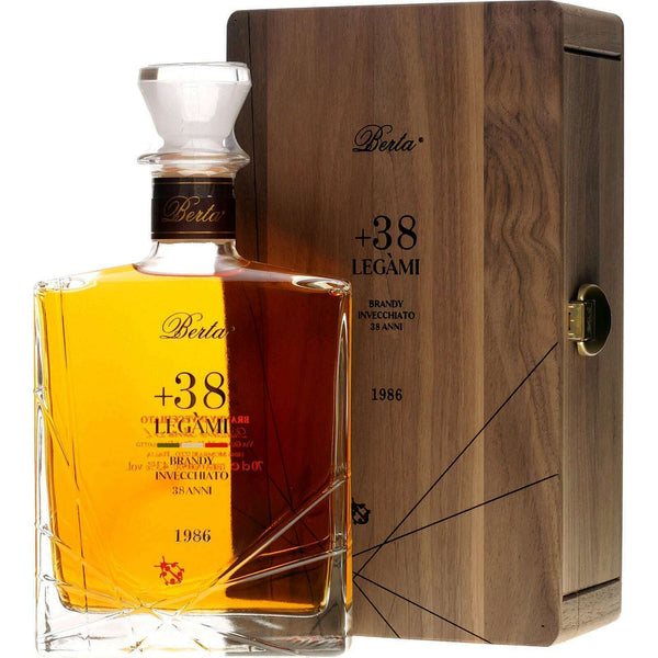 DISTILLERIE BERTA Brandy I LEGAMI 38 anni 1986 (70CL, 43.0% Vol.)