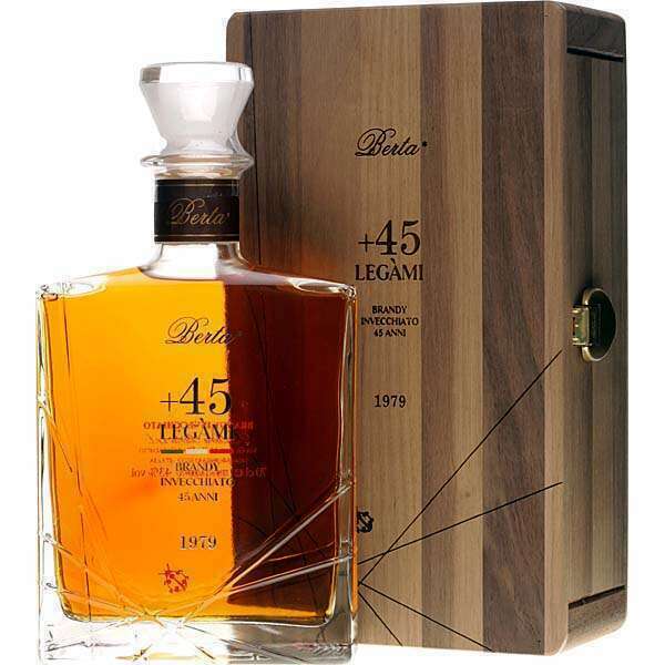 DISTILLERIE BERTA Brandy I LEGAMI 45 anni 1979 (70CL, 43.0% Vol.)
