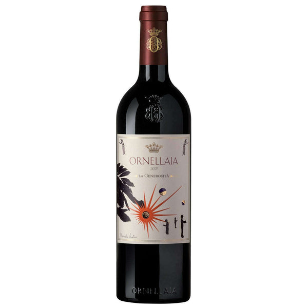 TENUTE DELL' ORNELLAIA - ORNELLAIA Bolgheri DOC Superiore Rosso 2021 bottiglia edizione speciale LA GENEROSITÀ
