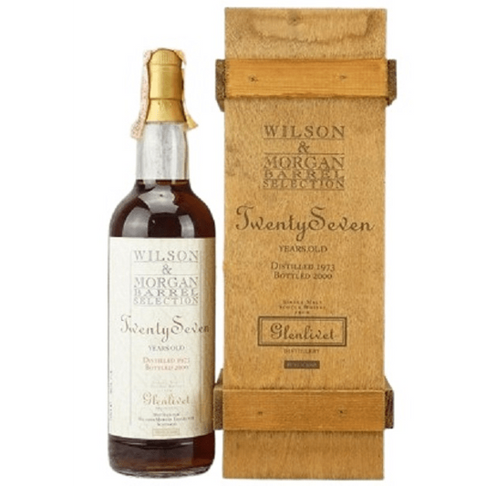 Whisky Glenlivet 27 YO 1973 Wilson & Morgan Barrel Selection (70 cl, 46.0% Vol.)