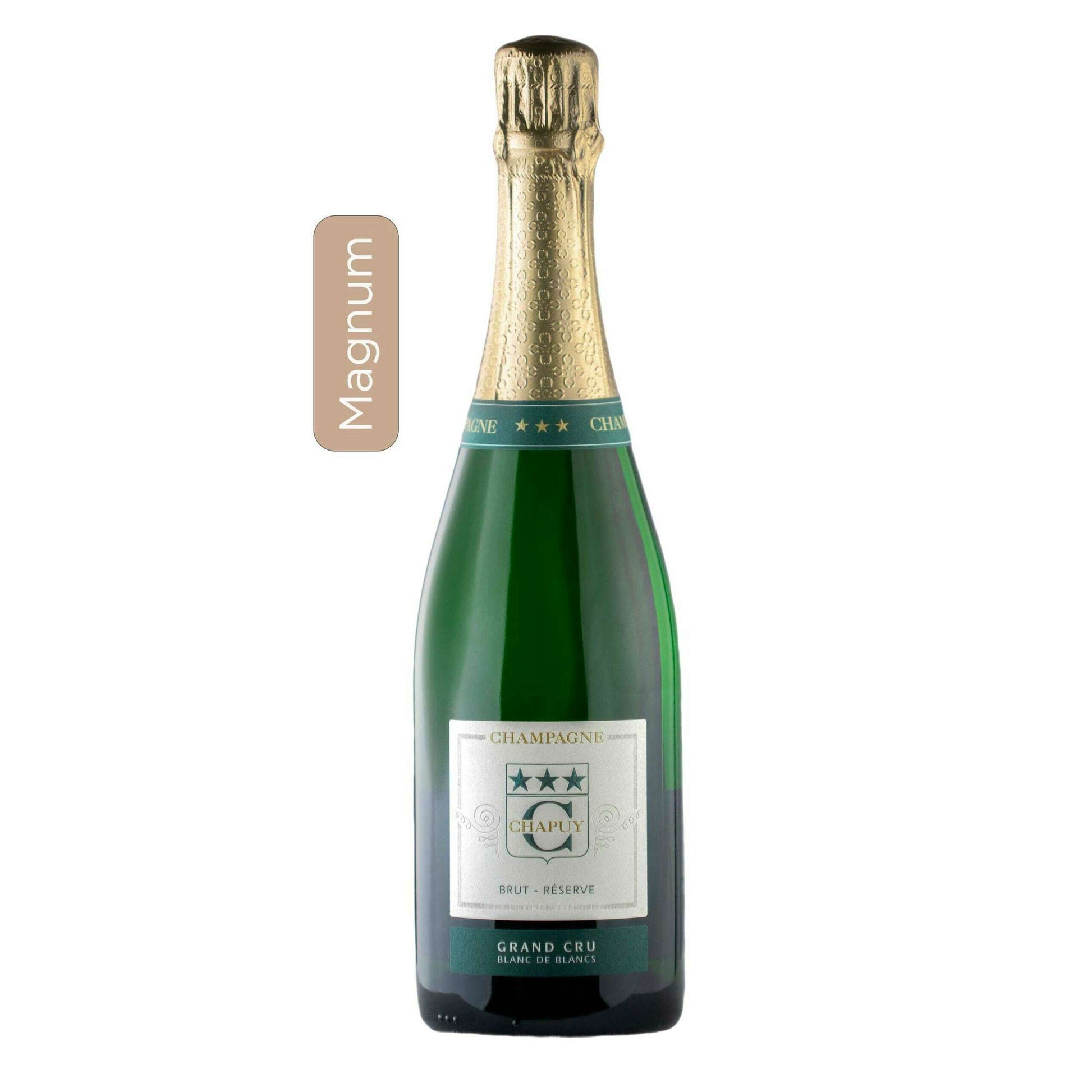 CHAMPAGNE CHAPUY Brut Réserve Blanc de Blancs (MAGNUM - 1.5 LT)