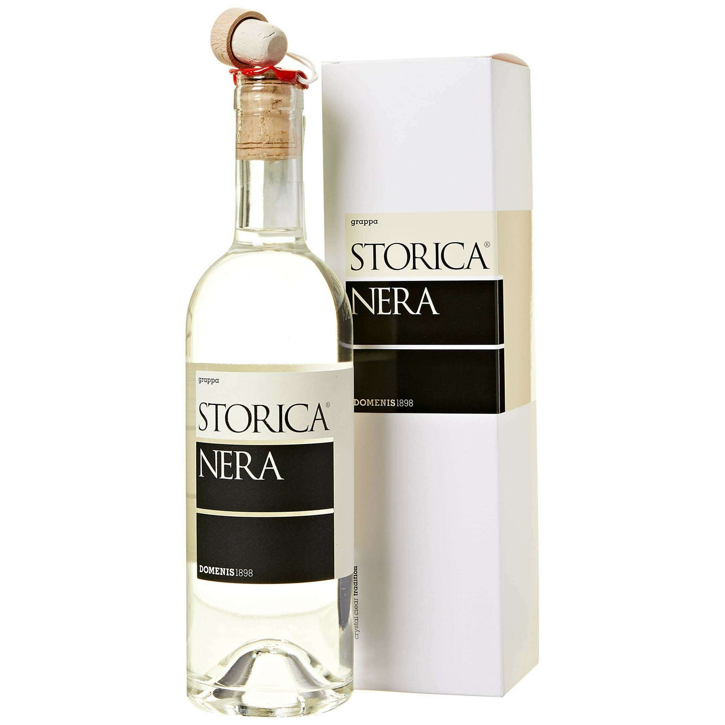 Domenis 1898 STORICA NERA Grappa (50CL, 50% Vol.)