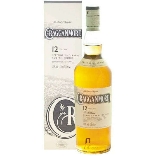 Cragganmore 12 Anni Speyside Single Malt Scotch Whisky 70cl (70CL, 40.0% Vol.)