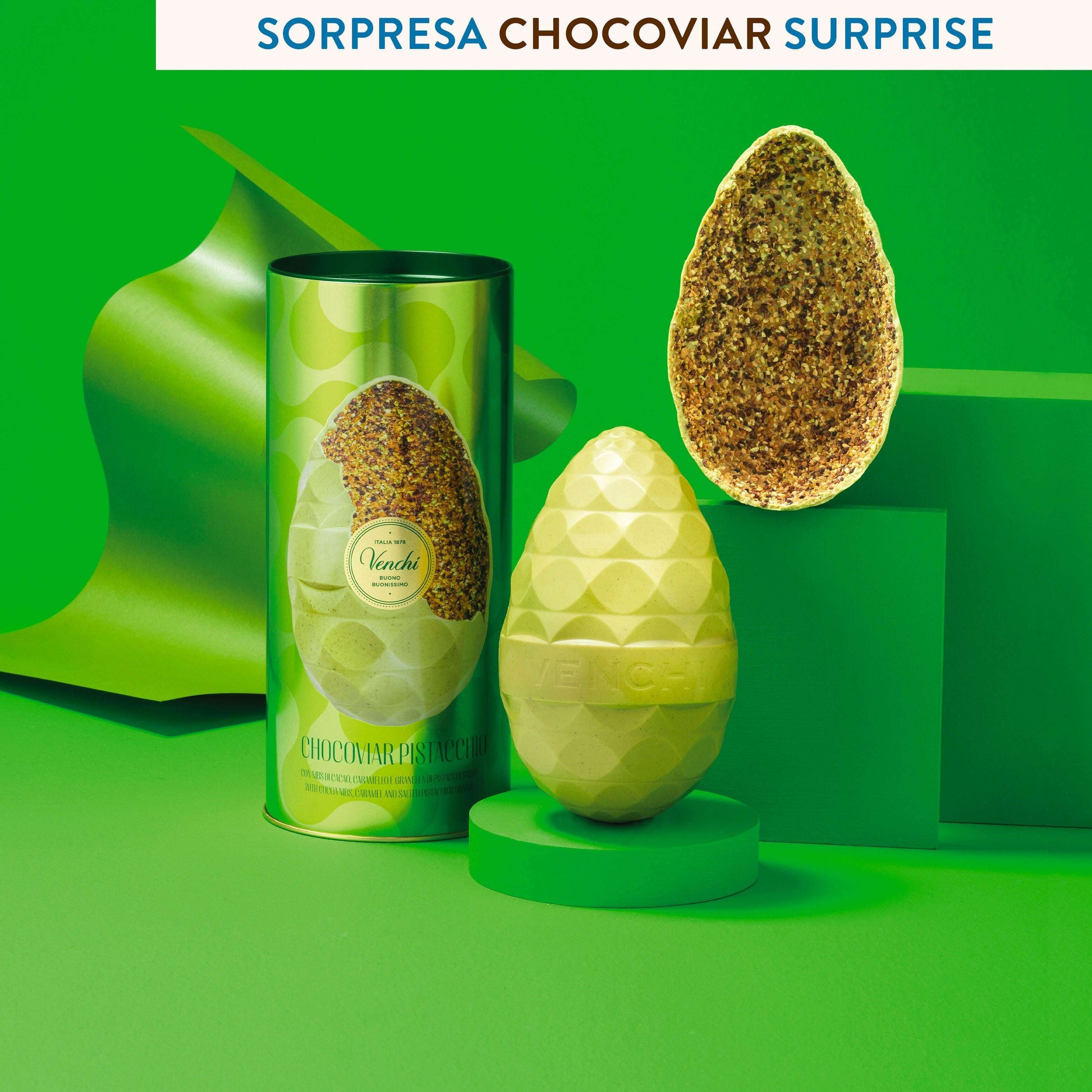 VENCHI Uovo Chocoviar Pistacchio 330 g