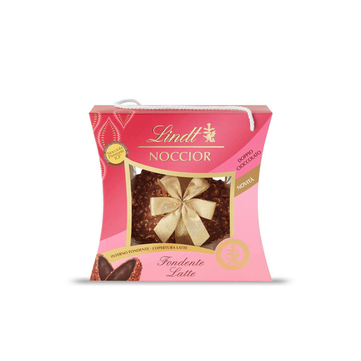 LINDT Uovo Noccior Doppio Cioccolato Fondente Latte 510g
