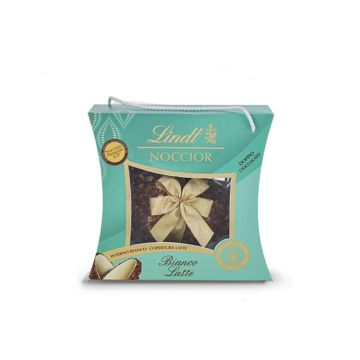 LINDT Uovo Noccior Doppio Cioccolato Latte Bianco 510g