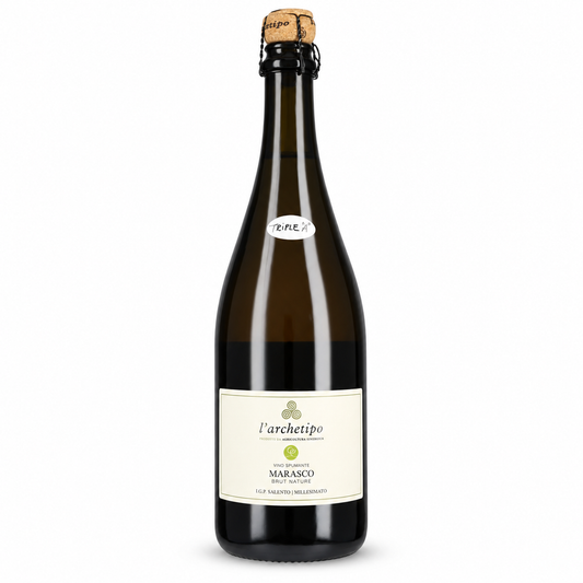 L'ARCHETIPO – MARASCO SPUMANTE BRUT NATURE IGP SALENTO BIO 2024