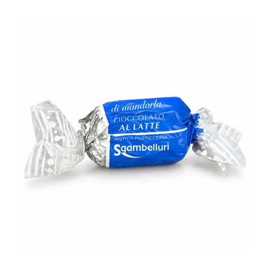 Sgambelluri Torroncini Croccanti al Latte 250 g su fondo bianco