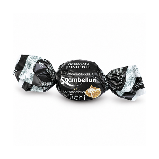Sgambelluri Bomboniere di Fichi Fondenti 250 g su fondo bianco