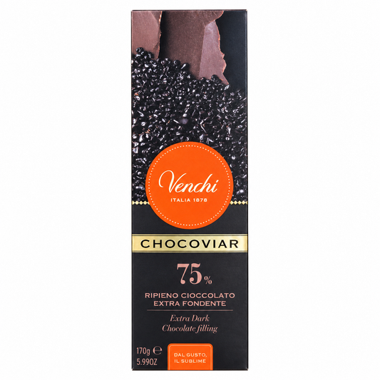 VENCHI Stecca Chocoviar 75% Ricoperta 170 g
