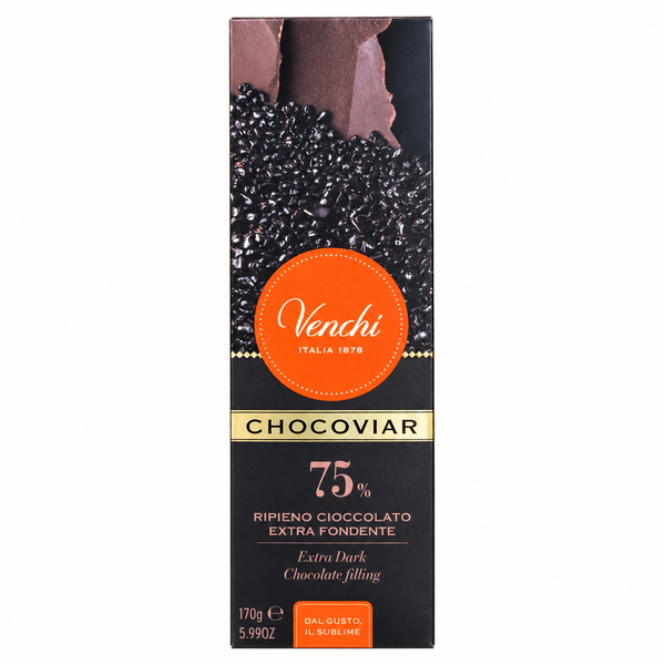 VENCHI Stecca Chocoviar 75% Ricoperta 170 g