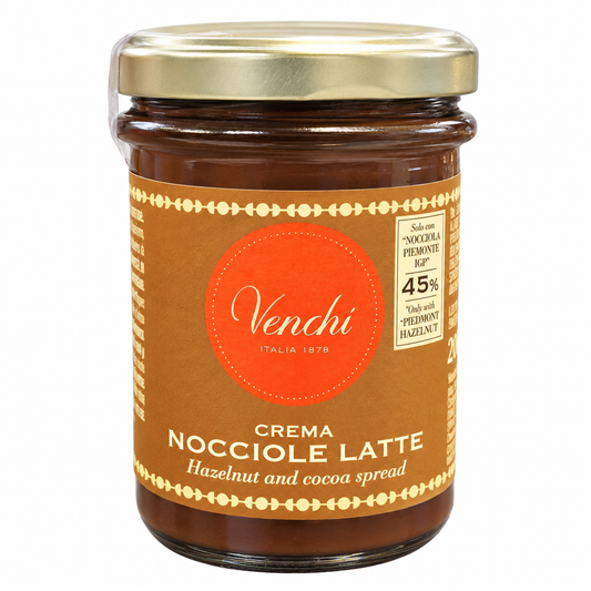 VENCHI Crema Spalmabile Latte e Nocciole 200 g