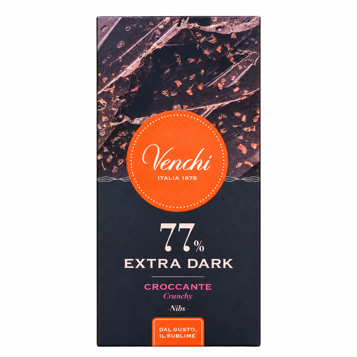VENCHI Tavoletta Fondente 77% Nibs 70 g