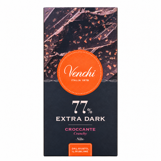 VENCHI Tavoletta Fondente 77% Nibs 70 g
