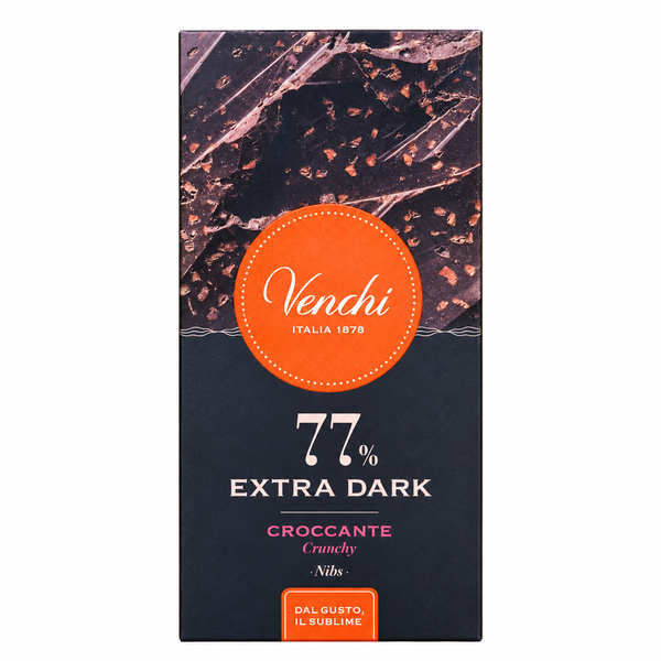 VENCHI Tavoletta Fondente 77% Nibs 70 g