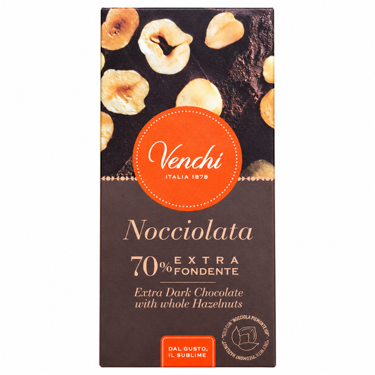 VENCHI Tavoletta Nocciolata Fondente 70% 95 g