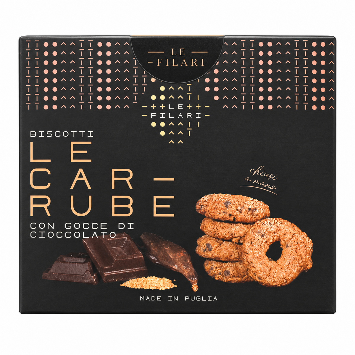 TALEA LE FILARI Le Carrube - Biscotti con Gocce di Cioccolato 230 g