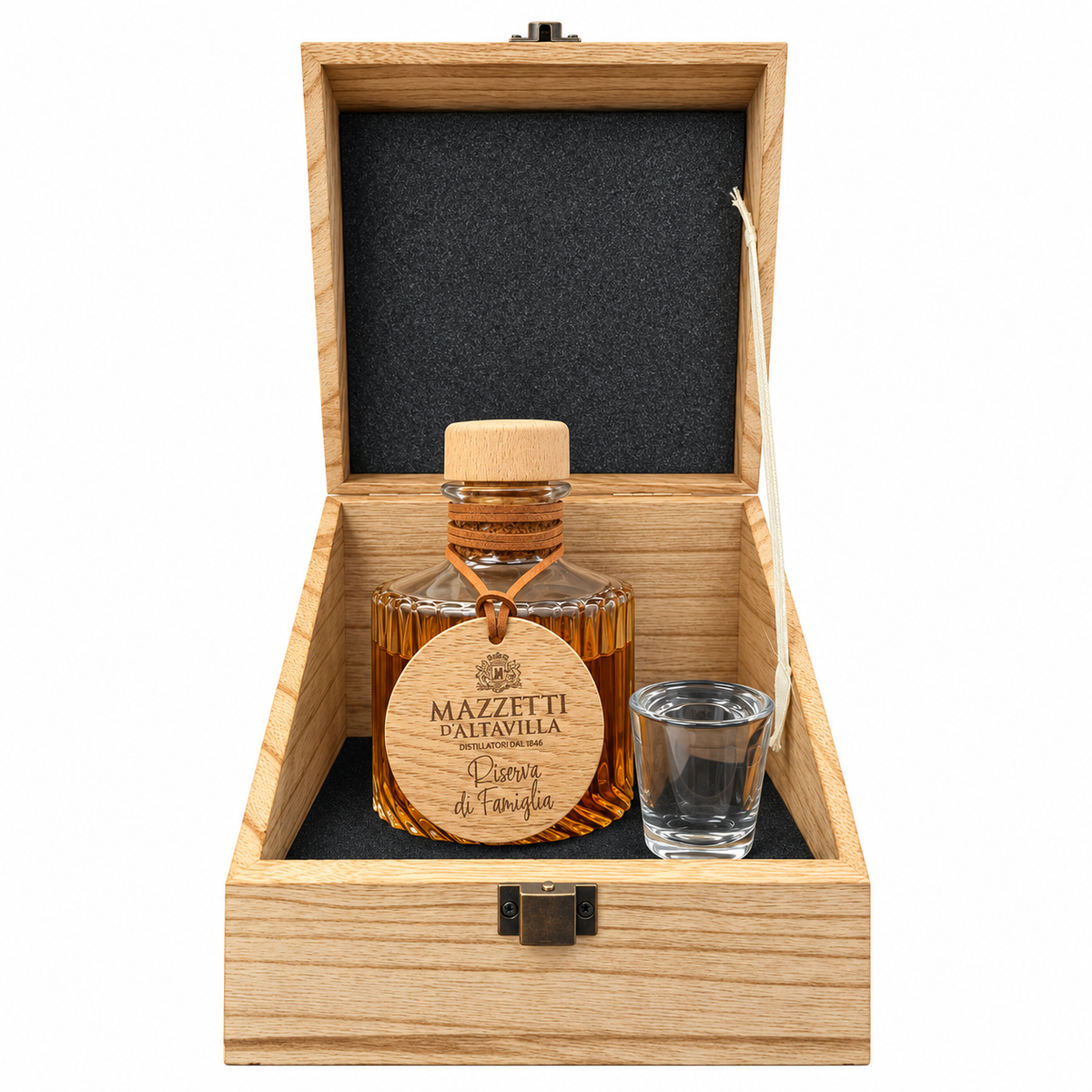 Mazzetti d'Altavilla Decanter Anima Liquida Grappa di Barolo Riserva 18 mesi 43% 20 cl