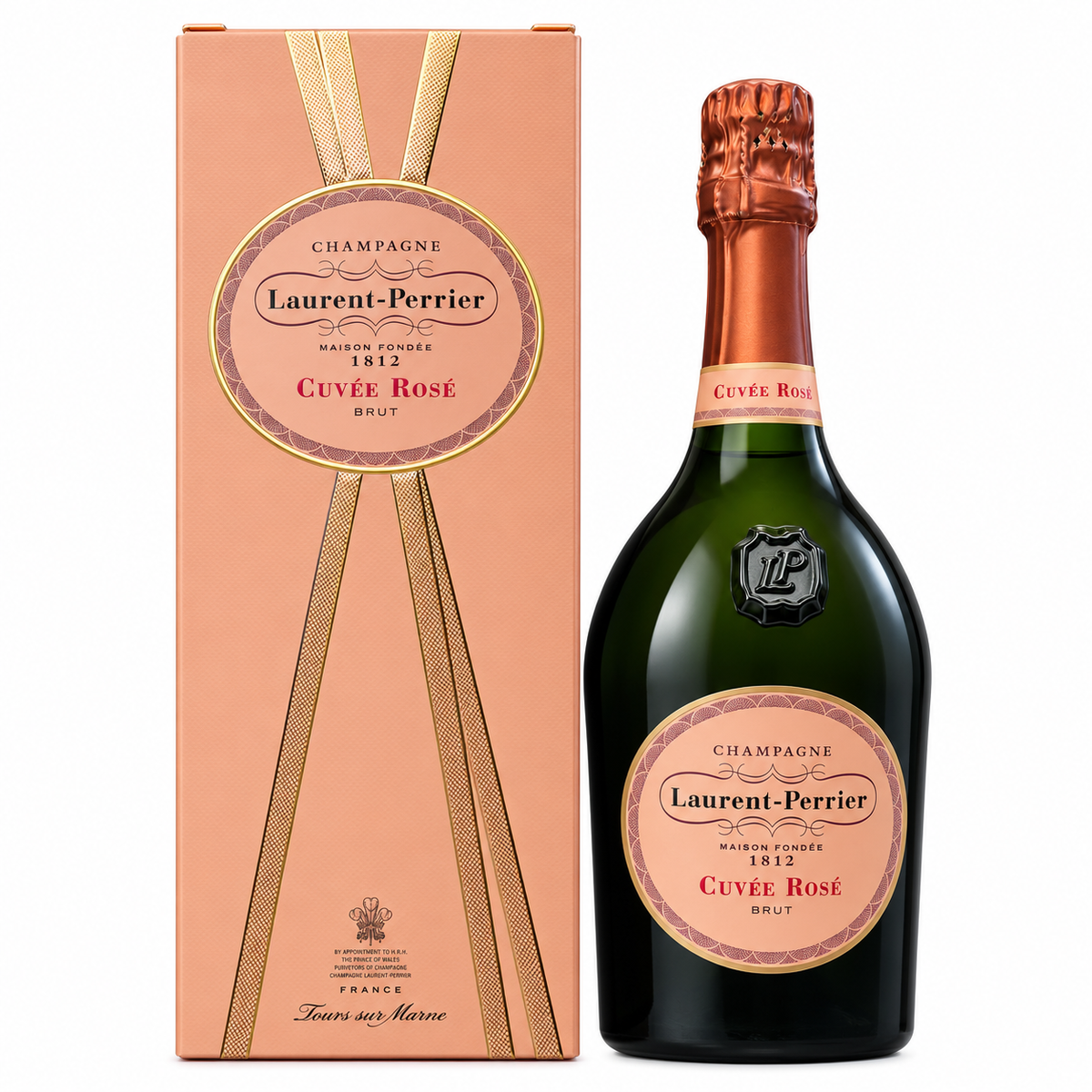 LAURENT-PERRIER Cuvée Rosé Brut Champagne AOC 0,75 L - Astucciato
