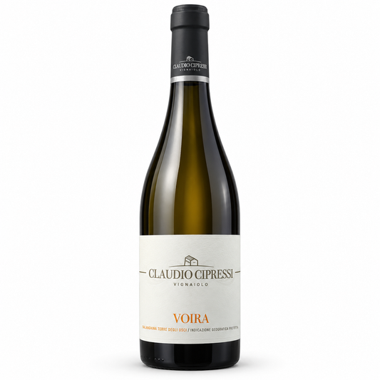 Claudio Cipressi Voira Falanghina Terre degli Osci IGP biologico 2022 bottiglia 75 cl