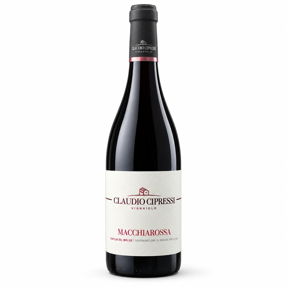 Claudio Cipressi Macchiarossa Tintilia del Molise DOP biologico 2019 bottiglia 75 cl