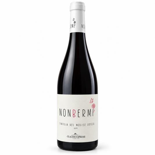 Claudio Cipressi Nonbermi Tintilia del Molise DOP rosso biologico 2021 bottiglia 75 cl