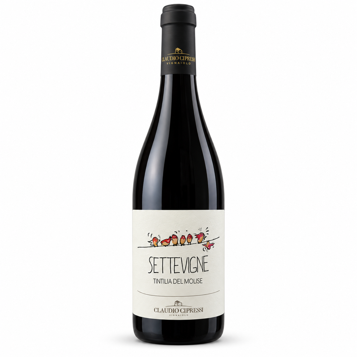 Claudio Cipressi Settevigne Tintilia del Molise DOP biologico 2019 bottiglia 75 cl