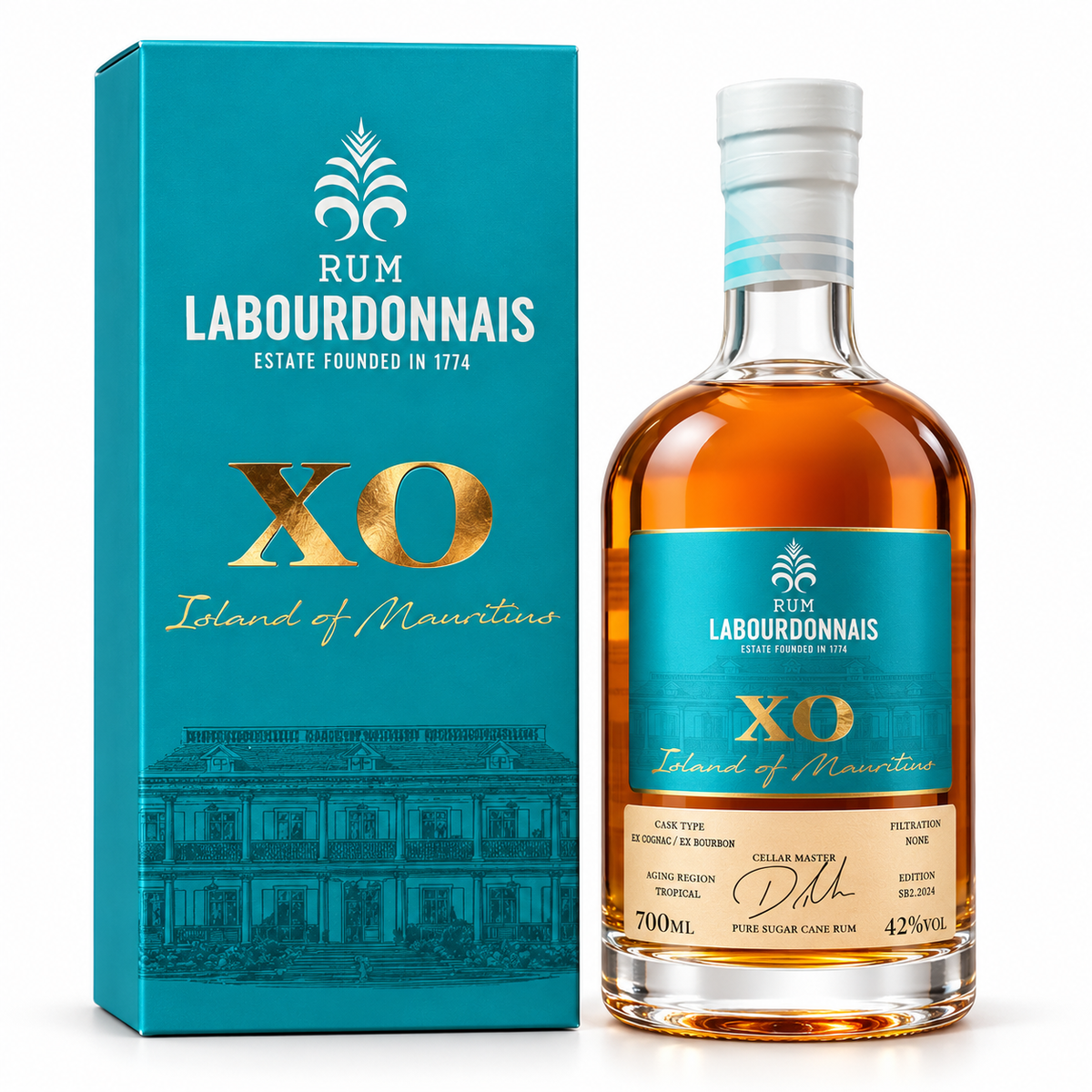 LABOURDONNAIS Rum XO 42% 0,70 L