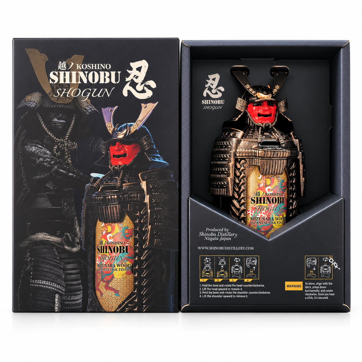 SHINOBU Shogun Blended Japanese Whisky Mizunara Finish 43% 0,70 L