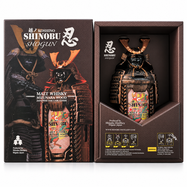 SHINOBU Shogun Pure Malt Japanese Whisky Mizunara Finish 43% 0,70 L