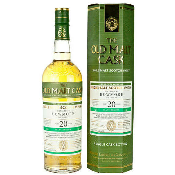 Bowmore Distillery 20 Year Old 1996 Old Malt Cask (Hunter Laing & Co.) (70CL, 50.0% Vol.)