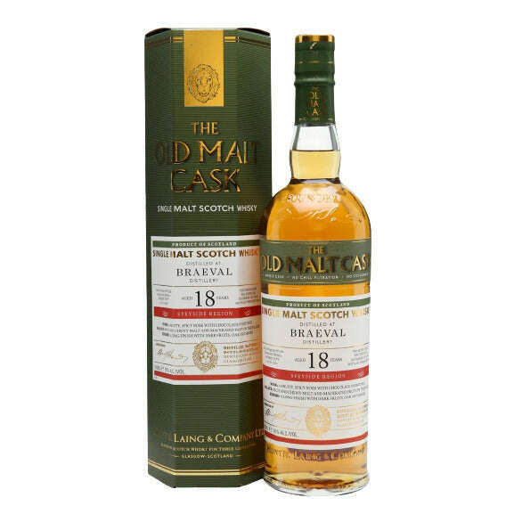 Braeval 18 Year Old 1997 (cask 12292) - Old Malt Cask (Hunter Laing) (70cl, 50% Vol.)